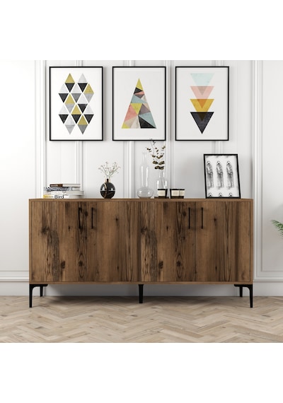 Kiev 160cm Konsol - Ceviz / Ceviz