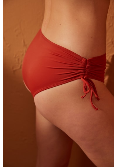 Penti Basic Yüksek Bel Bağlamalı Tarçın Bikini Altı
