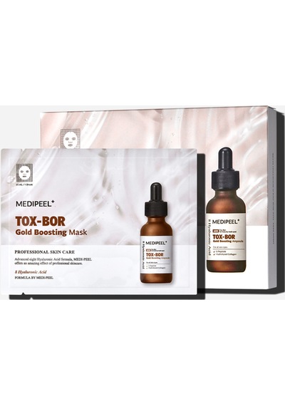 Medipeel Tox-bor Gold Boosting Mask 25 Ml 5 Adet Cilt Elastikiyetini Artıran Besleyici Maske