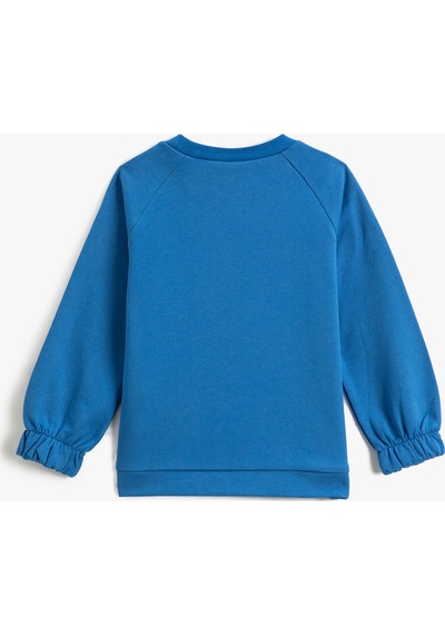 Koton Doğa Temalı Baskılı Sweatshirt Bisiklet Yaka Manşetleri Lastikli Saks 3wmb10350tk 3WMB10350TK968 Saks Mavi Koton Doğa Temalı Baskılı Sweatshirt Bisiklet Yaka Manşetleri Lastikli Saks 3wmb10350tk 3WMB10350TK968 Saks Mavi