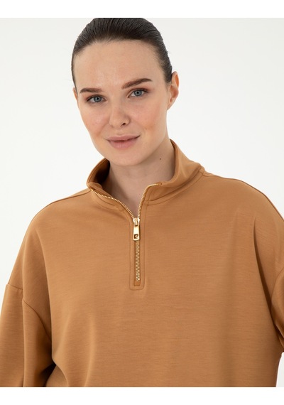 Pierre Cardin Kadın Camel Elbise Örme 50308116-vr015 Camel