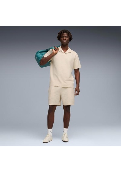 Puma Essential Elevated Material Erkek Pembe Polo Yaka Tişört