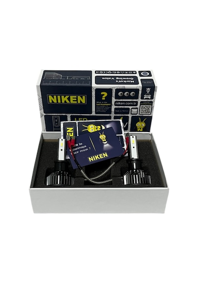 Niken Led Xenon Pro Serisi H1 Far Ampulü 2'li Takım
