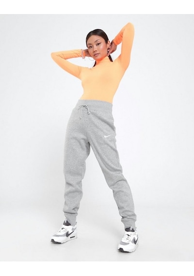 Nike Phoenıx Fleece Yüksel Bel Gri Kadın Eşofman Altı-sportxstore