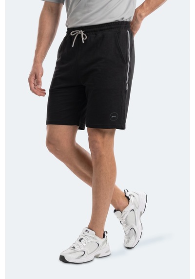 Slazenger Nolan I 2 Li Set Erkek Siyah - Koyu Gri Şort