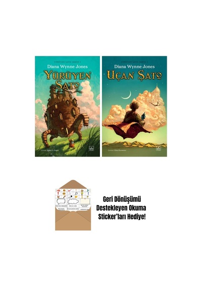 Yürüyen Şato Yürüyen Şato Serisi 1 Ciltli + Uçan Şato Yürüyen Şato Serisi 2 Ciltli