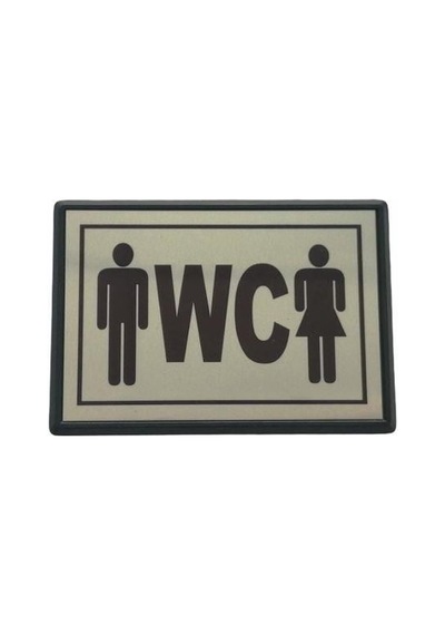 Yönlendirme Levhaları Cemax Yönlendirme Küçük Wc Bay Bayan 10x7 Cm