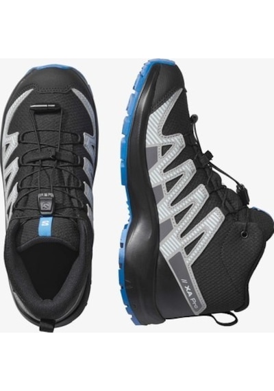 Salomon Xa Pro V8 Mıd Waterproof Cocuk Black/monument/french Blue Bot L47729800 Siyah Salomon Xa Pro V8 Mıd Waterproof Cocuk Black/monument/french Blue Bot L47729800 Siyah