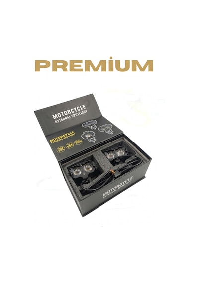 Motosiklet Harici Led Spotlight Sis Farı 30w Beyaz + Sarı + Beyaz-sarı 12v-85v Su Geçirmez