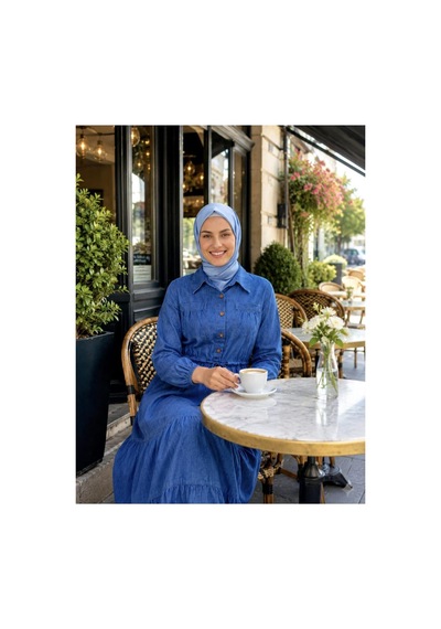 Hb Harma Time Butik Kadın Düğmeli Cepli Bağcıklı Tensel Kumaş Koyu Mavi Kot Elbise Koyu Mavi Koyu Mavi Hb Harma Time Butik Kadın Düğmeli Cepli Bağcıklı Tensel Kumaş Koyu Mavi Kot Elbise Koyu Mavi Koyu Mavi