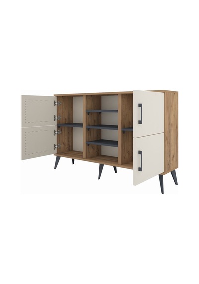 Arges Konsol 5 Raflı 4 Kapaklı 132x30x83 Çam-aytaşı/antrasit Aytaşı/antrasit Arges Konsol 5 Raflı 4 Kapaklı 132x30x83 Çam-aytaşı/antrasit Aytaşı/antrasit