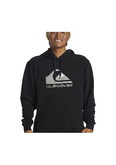Quiksilver Big Logo Hoodie Erkek Sweatshirt Siyah