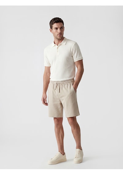 Lcwaıkıkı Classic Bej Regular Fit Erkek Şort