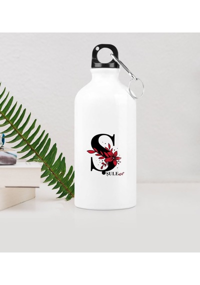 Kişiye Özel Ş Baş Harf Ve İsimli Metal Suluk (500 Ml.)
