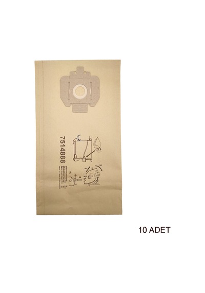 Taski  Vento 15/8 - Aero15/8 - Baby Bora - Bora12 10 Adet Toz Torbası