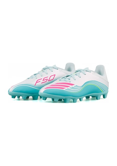 Adidas F50 Messi Club Fg/m Erkek Çoklu Çim Zemin Kramponu Jq0946 Beyaz Beyaz