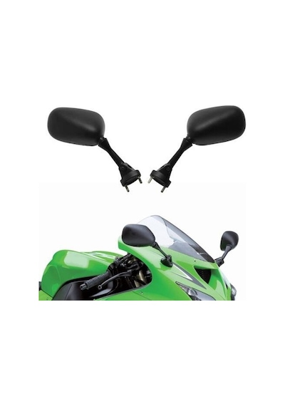 Karadeniz Motor 2005-2008 Kawasaki Ninja Zx-6r Uyumlu Ayna Takım Sağ Sol Ayna Set