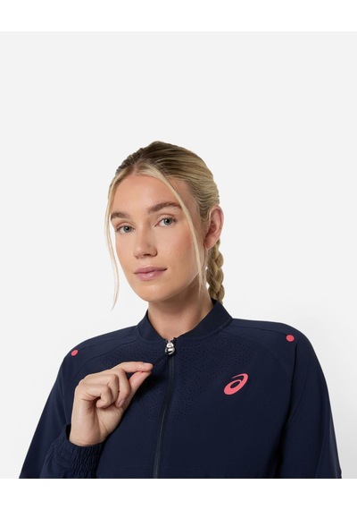 Asics Match Jacket Kadın Lacivert Ceket 2042a421-400