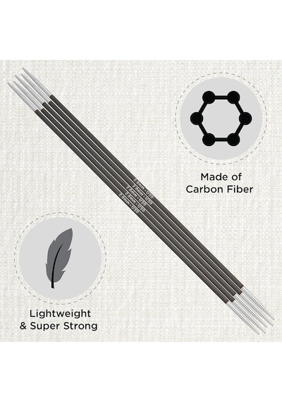 Karbonz İğne Oyunu, Kalınlık 2,0 Mm Uzunluk 15 Cm Yenilik. Hi-tech Karbon Fiber.