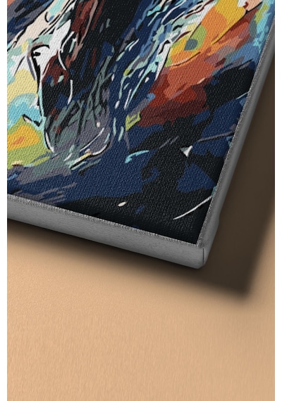 Webstyle Sayılarla Boyama Seti Kasnaklı Aşk Ve Tutku 2 50 X 65 Cm
