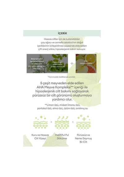 Yağlanma Eğilimli Ciltler İçin Çay Ağacı Özü İçeren Arındırıcı Tonik The Pure Tea Tree Toner