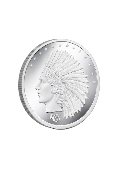 AgaKulche Amerikan Kartalı Gümüş Sikke Coin