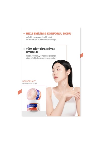 Kırışıklık Karşıtı Sıkılaştırıcı Lifting Etkili Bariyer Onarıcı Boyun Kremi 50 Ml