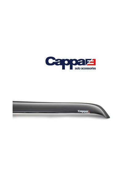 Cappafe Honda Civic 6 Arka Cam Üstü Spoyler Akrilik Abs 1995-0
