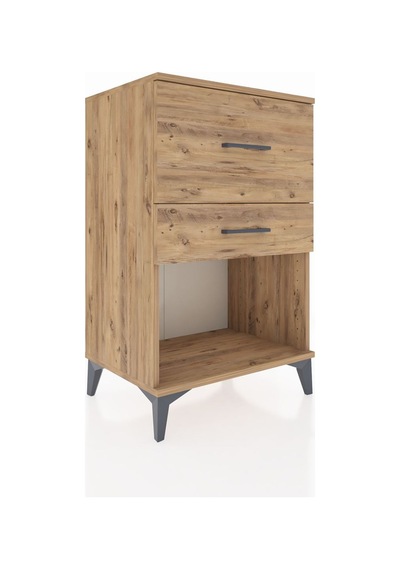 Hyperion Komodin 2 Çekmeceli 60x44x96 Çam-çam Çam