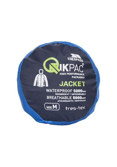 Trespass Trespass Qikpac X - Unisex Packaway Unisex Mavi Yağmurluk Nab Lacivert