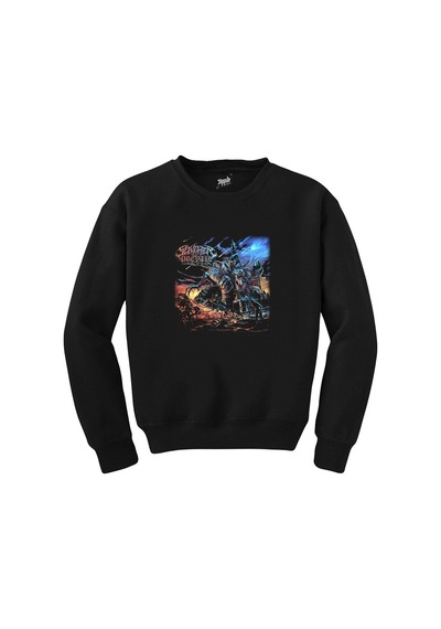Slaughter To Prevail Chapters Of Misery Siyah Sweatshirt Siyah
