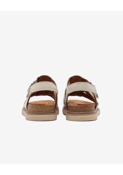 Clarks Arwell Sun Kadın Krem Sandalet 26181413 Krem