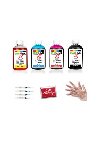 Brother Dcp-t420w Yazıcı Uyumlu Mürekkep 4 X 50 Ml
