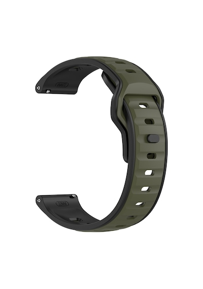 Huawei Watch Gt6 Pro 46mm İle Uyumlu Çift Renkli Spor Silikon Kordon Nefes Alabilir Konforlu
