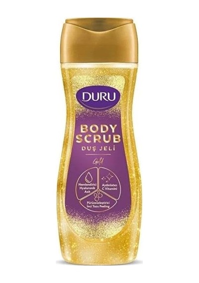Duru Body Scrub Duş Jeli, Gold, 450 Mililitre Diğer