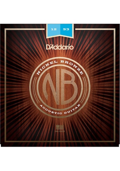 D'addario Nb1253 Nickel Bronze Light 12-53 Takım Tel Akustik Gita