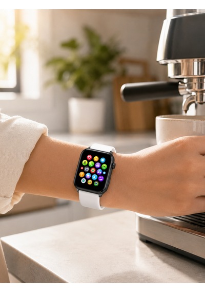 Dokunmatik Ekranı, Bluetooth Görüşme Desteği Ve Akıllı Bildirim Özellikleriyle Teknolojiyi Bileğinize Taşıyan Akıllı Saat - Lisinya