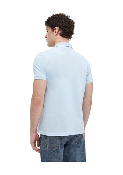 Kinetix Mb Pam 12sn328 Açık Mavi Erkek Polo Yaka Kısa Kol T-shirt