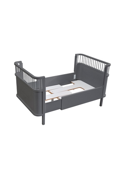 Mdf Beşik Trend Büyüyen Beşik - Pembe 1 Adet Comfort Yatak 90x130 Çok Renkli