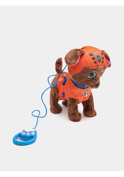 Paw Patrol Köpek Yürüyen, Havlayan Müzikli Tasmalı Kumandalı Peluş Oyuncak Paw Patrol Peluş Köpek, Paw Petrol Oyuncak Turuncu