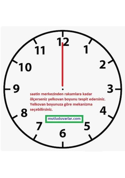 Büyük Saat Motoru-saat motoru-saat mekanizması-saat aparatı Diğer