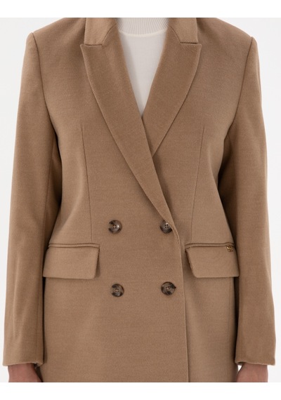 Pierre Cardin Kadın Camel Ceket 50290362-vr015 CAMEL