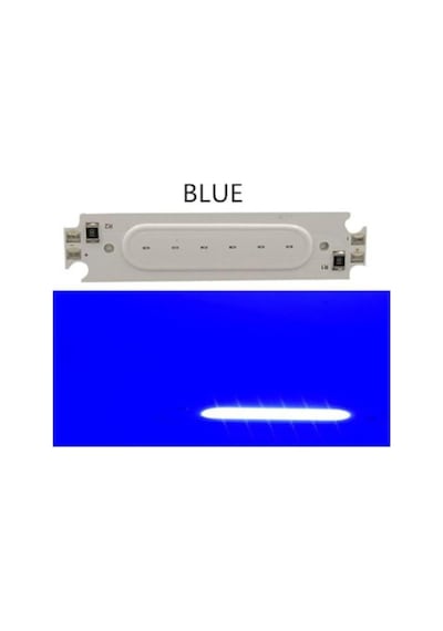 Cob Led Çip Mavi 12V 2W 6015 Pcb Bord Dıy Işık Kaynağı