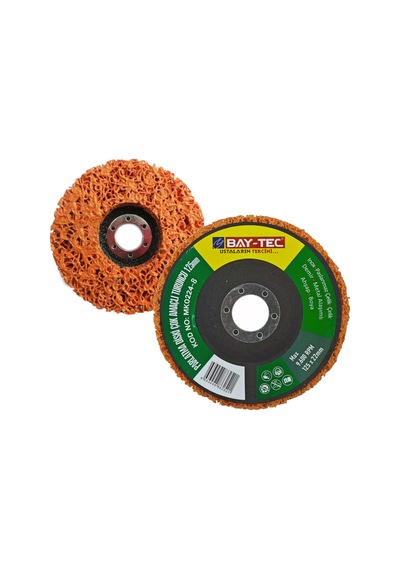 125 Mm Parlatma Diski Çok Amaçlı Turuncu Mk0224-8