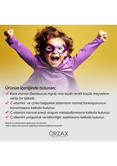 İmunol Sambucus Vişne Aromalı 150ml 3 Paketi