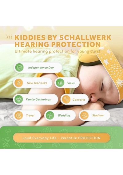 Schall Werk Mini+ Bebek Kulak Koruyucu, Gürültüye Karşı Kulaklık