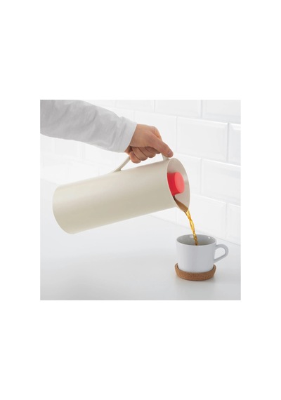 Ikea Behövd Termos 1 L Bej - Kırmızı Çok Renkli