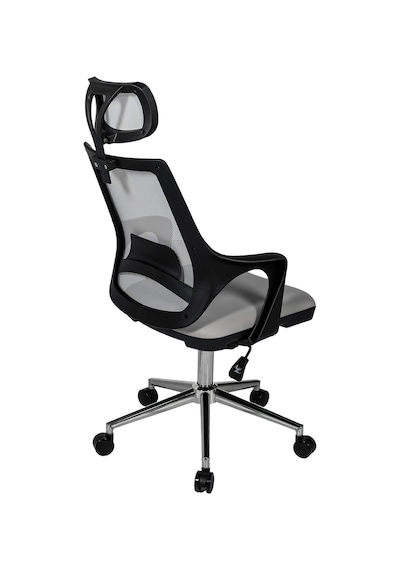 Ofisbazaar Buya Fileli Ofis Koltuğu Ergonomik Ve Modern Tasarım Gri Gri