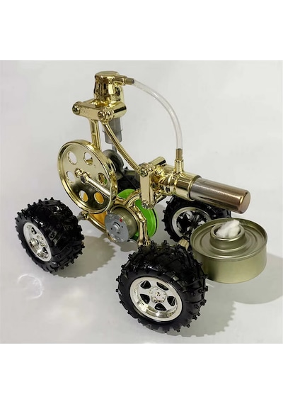 Ece Stirling Arabası Deney Seti Stirling Motoru Montajlı Metal