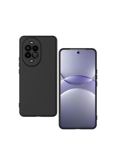 Adige Huawei Nova 14 Kılıf Lansman İçi Kadife Silikon Siyah